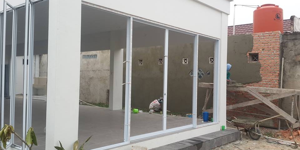 progres @kantor marketing villa bunga arengka4