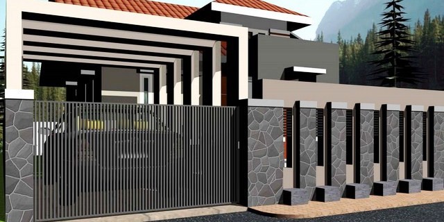 pagar rumah minimalis