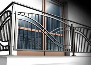 railing balkon minimalis