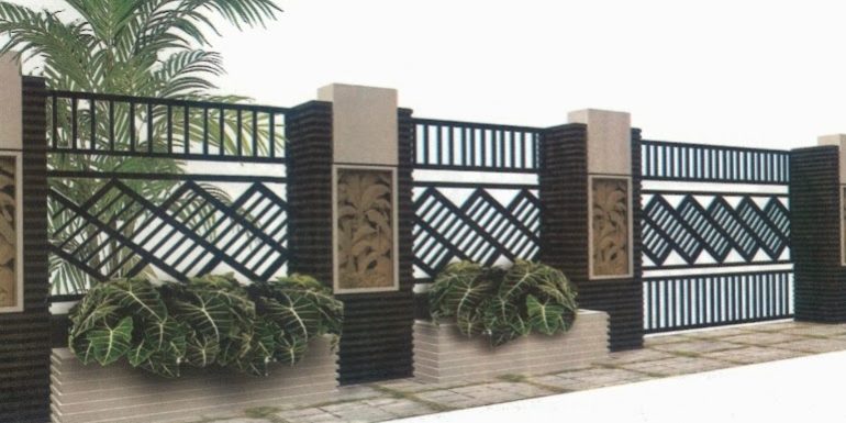 Model-Pagar-Rumah-Minimalis pagar rumah silang modren
