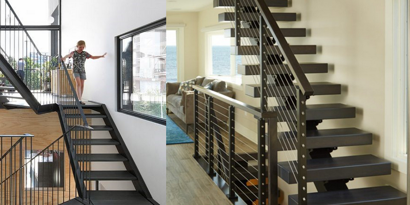 tangga-besi Aluminium